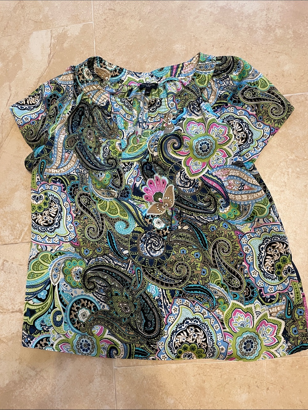 Talbots 12p blouse